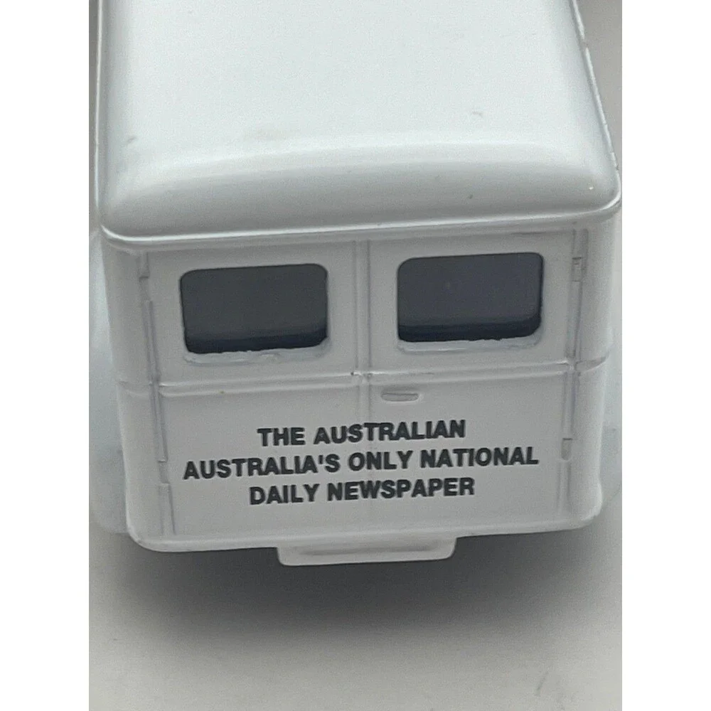 Matchbox Collectibles Australian Newspaper Van Diecast w/ Box 4.5
